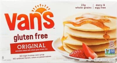 PANCAKES BAKED WITH WHOLE GRAIN BROWN RICE