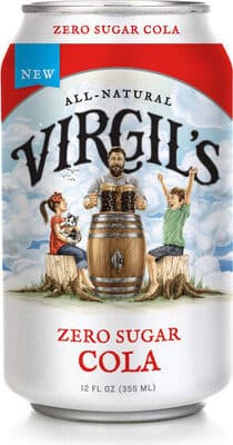 ZERO SUGAR COLA SODA, COLA