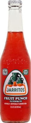 FRUIT PUNCH FLAVOR CAFFEINE FREE SODA, FRUIT PUNCH