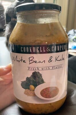 WHITE BEAN & KALE SOUP, WHITE BEAN & KALE