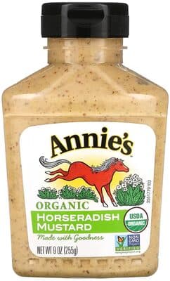 Annie's Organic Horseradish Mustard