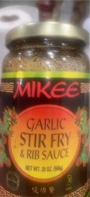 GARLIC STIR FRY & RIB SAUCE