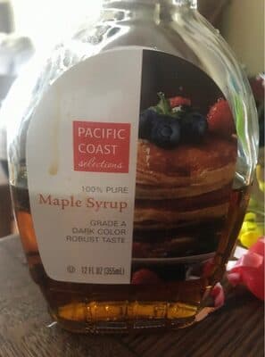 100% PURE MAPLE SYRUP, MAPLE