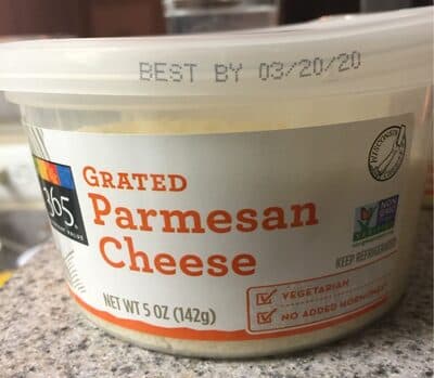 PARMESAN GRATED CHEESE, PARMESAN