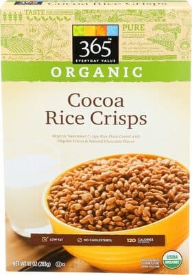 365 EVERYDAY VALUE, COCOA RICE CRISPS
