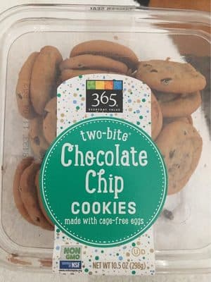 TWO-BITE CHOCOLATE CHIP COOKIES