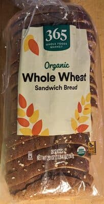 WHOLE WHEAT SANDWICH BREAD
