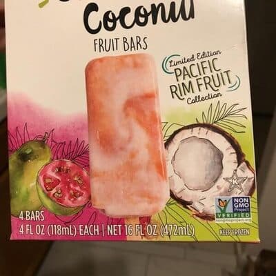 GUAVA COCONUT FRUIT BARS, GUAVA COCONUT