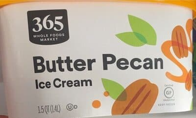 BUTTER PECAN ICE CREAM, BUTTER PECAN