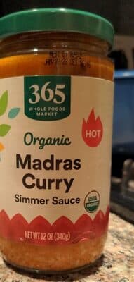 HOT & SPICY MADRAS CURRY SAUCE, HOT & SPICY, MADRAS CURRY