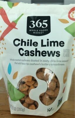 MILD CHILE LIME CASHEWS, CHILE LIME