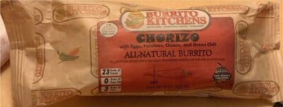 BURRITO CHORIZO, MILD