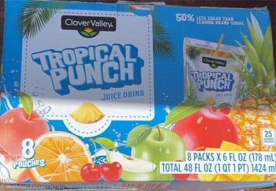 TROPICAL PUNCH JUICE DRINK, TROPICAL PUNCH