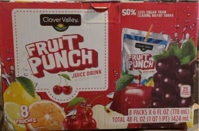 FRUIT PUNCH JUICE DRINK, FRUIT PUNCH