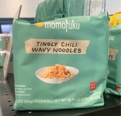 TINGLY CHILI WAVY NOODLES, TINGLY CHILI