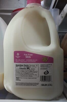 0% FAT FREE MILK