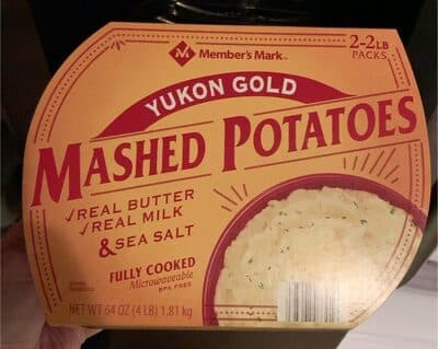 YUKON GOLD MASHED POTATOES, YUKON GOLD