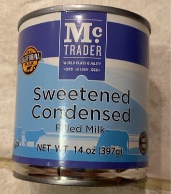SWEETENED CONDENSED FILLED MILK, SWEETENED