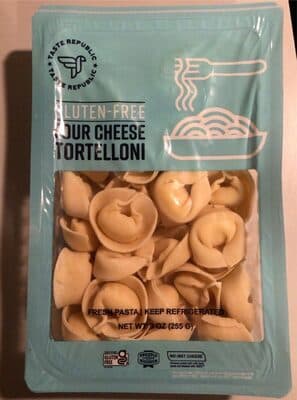 GLUTEN-FREE FRESH PASTA, FOUR CHEESE TORTELLONI, FOUR CHEESE