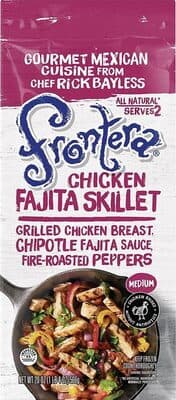MEDIUM CHICKEN GRILLED CHICKEN BREAST WITH CHIPOTLE FAJITA SAUCE & FIRE-ROASTED PEPPERS FAJITA SKILLET, CHICKEN