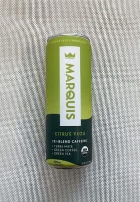 MARQUIS, CITRUS LIME ORGANIC ENERGY DRINK