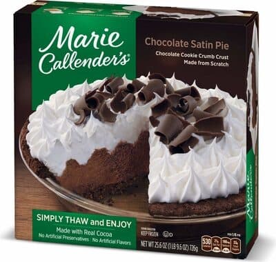 CHOCOLATE SATIN PIE, CHOCOLATE SATIN