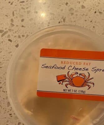 REDUCED FAT SEAFOOD CHEESE SPREAD