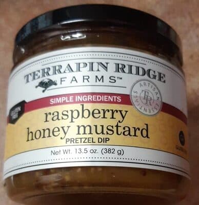 RASPBERRY HONEY MUSTARD PRETZEL DIP, RASPBERRY HONEY MUSTARD