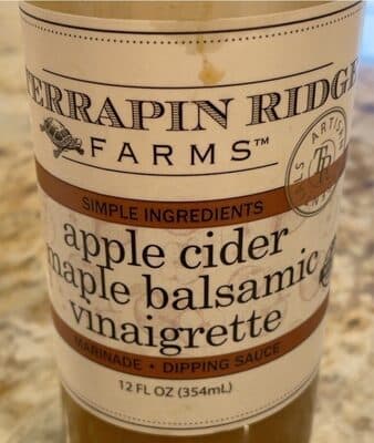 APPLE CIDER MAPLE BALSAMIC VINAIGRETTE, APPLE CIDER MAPLE BALSAMIC