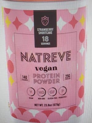 STRAWBERRY SHORTCAKE PROTEIN POWDER, STRAWBERRY