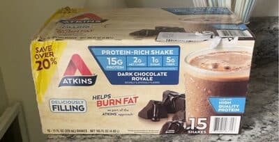 DARK CHOCOLATE ROYALE PROTEIN-RICH SHAKE, DARK CHOCOLATE ROYALE