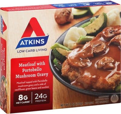 MEATLOAF WITH PORTOBELLO MUSHROOM GRAVY