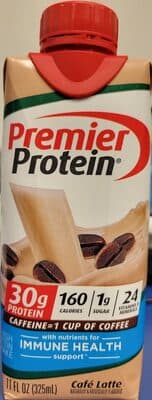 CAFE LATTE HIGH PROTEIN SHAKE, CAFE LATTE