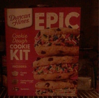 COOKIE DOUGH COOKIE KIT, COOKIE DOUGH