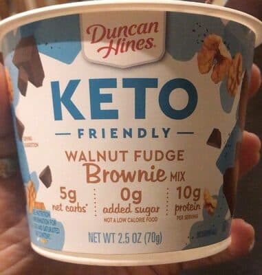 WALNUT FUDGE BROWNIE MIX, WALNUT FUDGE