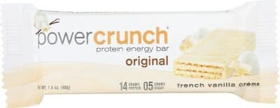 POWER CRUNCH, PROTEIN ENERGY BAR, FRENCH VANILLA CREME