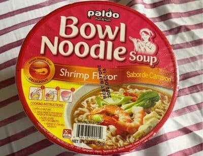 SHRIMP FLAVOR BOWL NOODLE SOUP