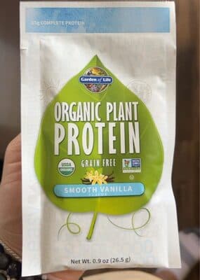 SMOOTH VANILLA ORGANIC PLANT PROTEIN, SMOOTH VANILLA