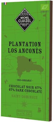 MICHEL CLUIZEL, CHOCOLAT NOIR BIOLOGIQUE 67%
