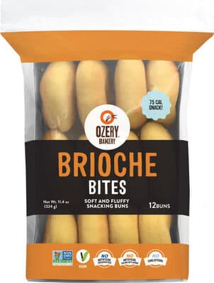 BRIOCHE BITES SOFT AND FLUFFY SNACKING BUNS, BRIOCHE