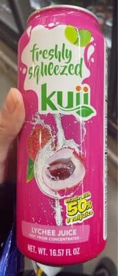 LYCHEE POWER JUICE DRINK WITH PULP, LYCHEE