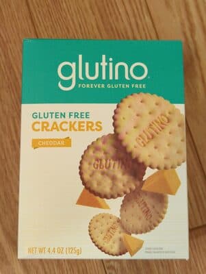 CHEDDAR GLUTEN FREE CRACKERS, CHEDDAR
