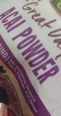 ACAI POWDER, WILDBERRY