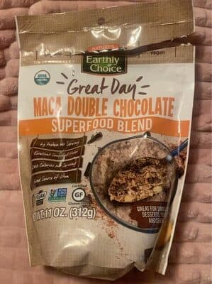 MACA DOUBLE CHOCOLATE SUPERFOOD BLEND, MACA DOUBLE CHOCOLATE