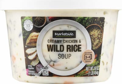 CREAMY CHICKEN & WILD RICE SOUP