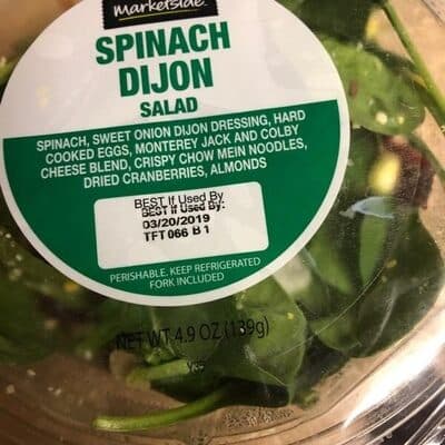 SPINACH DIJON SALAD