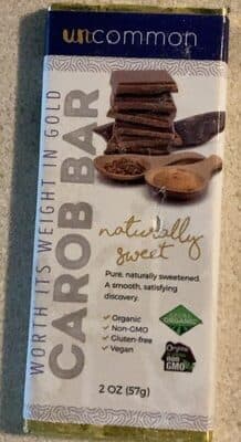 NATURALLY SWEET CAROB BAR, NATURALLY SWEET