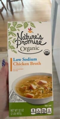 NATURE'S PROMISE, ORGANIC CHICKEN BROTH