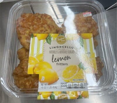 LEMON FRITTERS, LEMON
