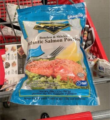BONELESS & SKINLESS ATLANTIC SALMON PORTIONS